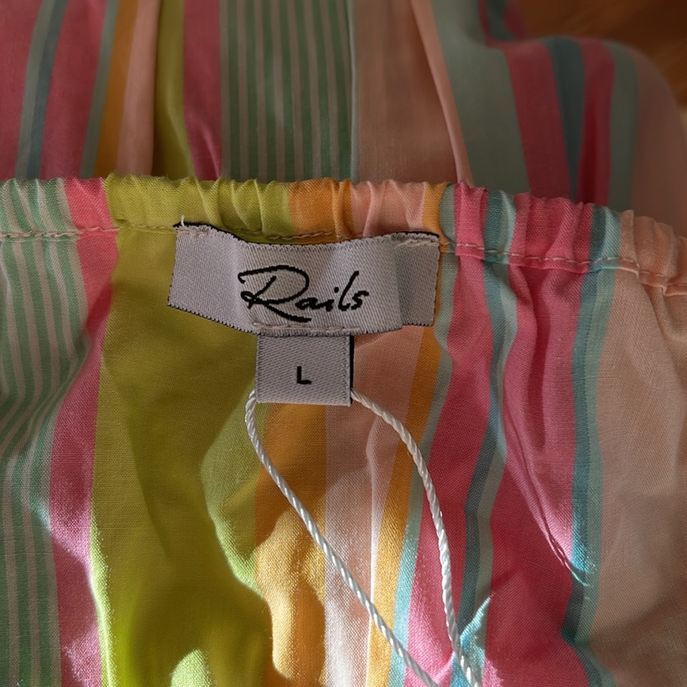 NWT - RAILS CARMEN GUAVA STRIPE - Picture 5 of 5